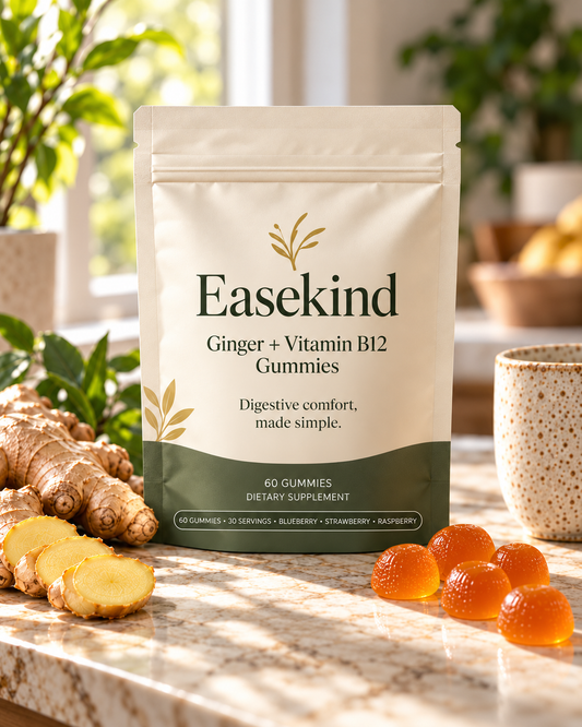 Ginger + B12 Gummies